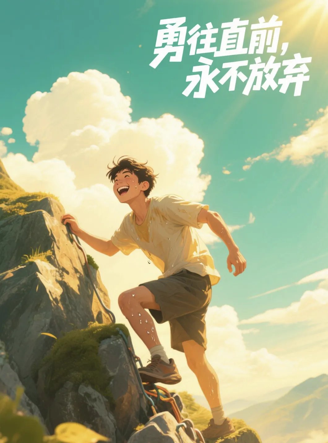 全力以赴,向着冠军的荣耀进发 全力以赴,向着冠军的荣耀进发