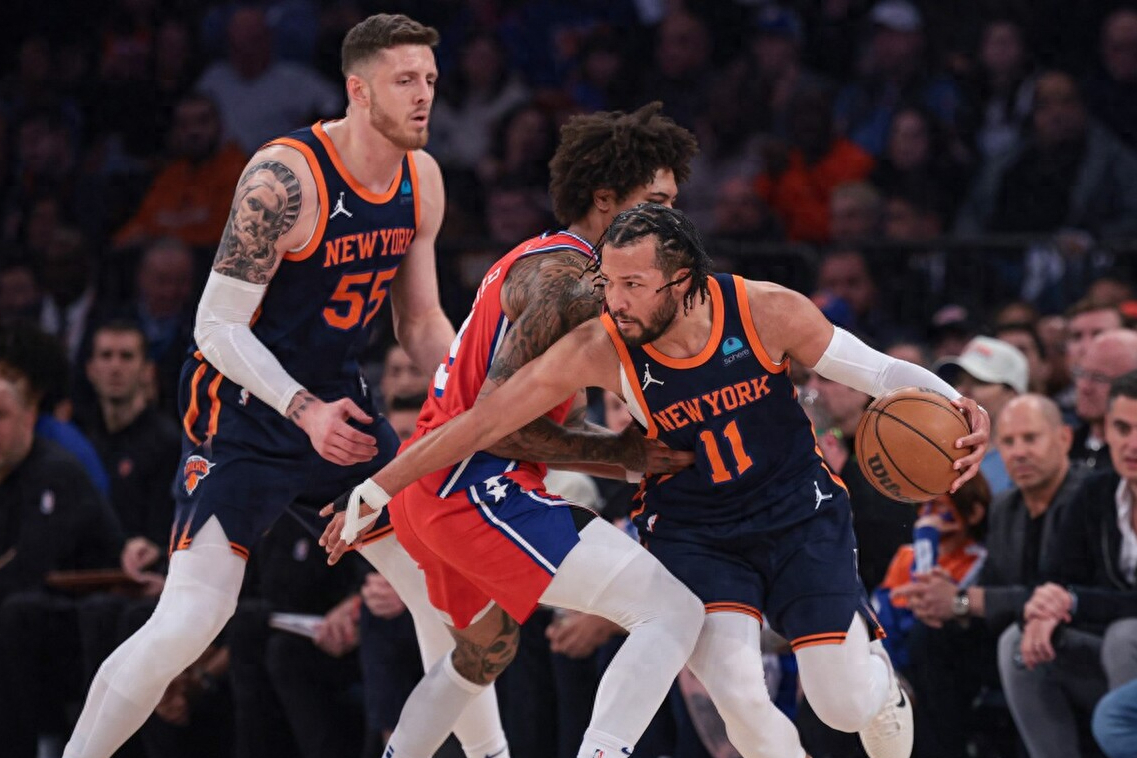 尼克斯完胜四川队，恩比德关键制胜